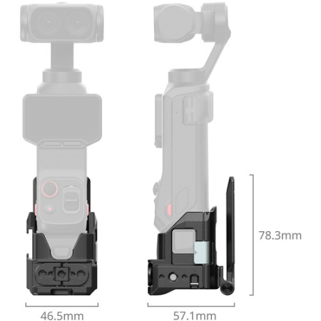 SmallRig 6824 - klatka z mocowaniem magnetycznym do Insta360 Luna Ultra / Luna Pro - wymiary